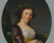 弗朗索瓦 泽维尔 法布尔 : Portrait of Madame Joubert